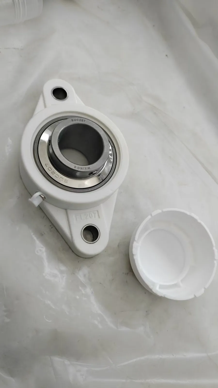 Pillow Block Housing Bearing Plastic Material, Used in The Food Industry